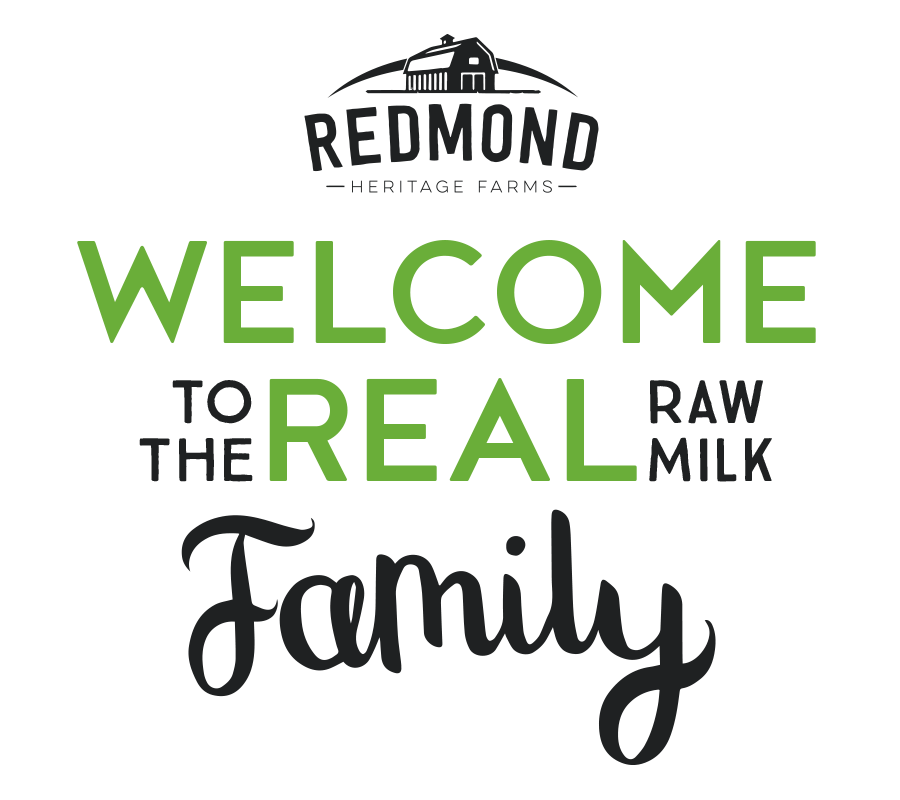 Welcome to the real raw milk family