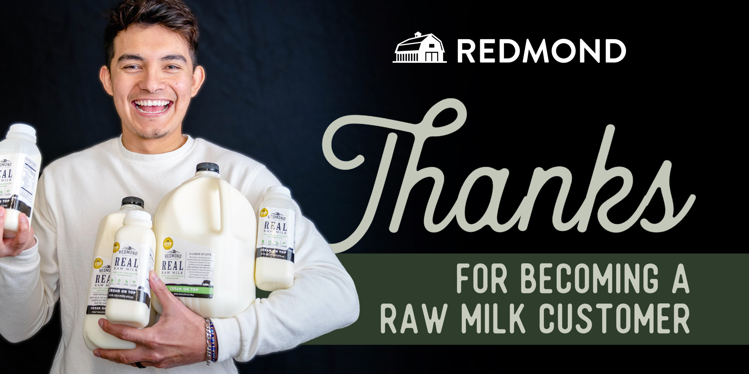 Welcome to the real raw milk family